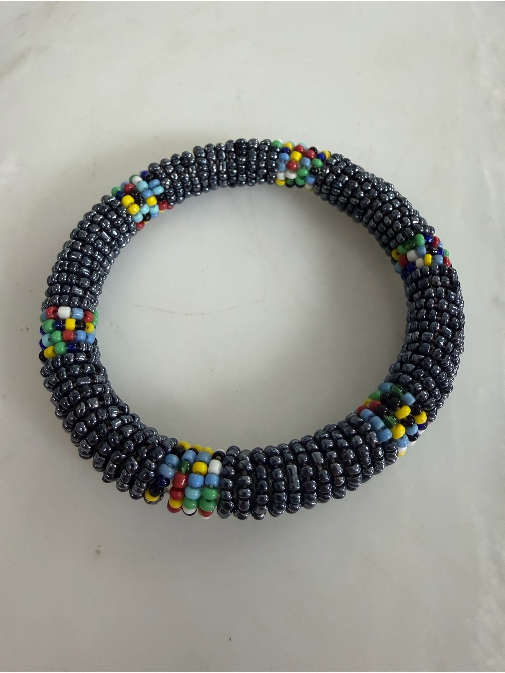 Handmade beaded bracelet